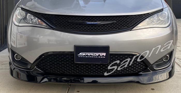 Custom Chrysler Pacifica  Mini Van Front Lip/Splitter (2017 - 2020) - $390.00 (Part #CR-008-FA)